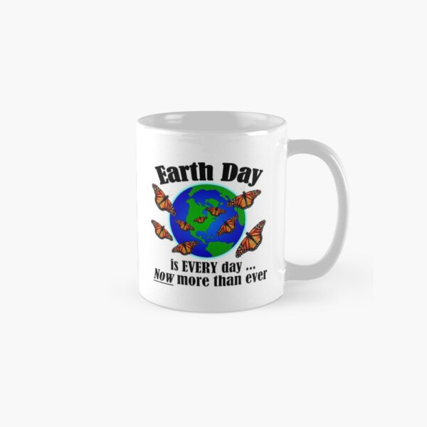 Monarch Butterfly Earth Day Mug Classic Mug