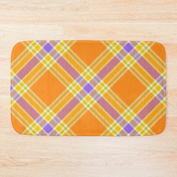 Item preview, Vintage Y2K plaid yellowpurple background designed and sold by UnaWu533.