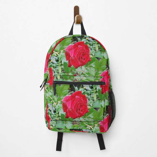Item preview, Beautiful red rose after the rain designed and sold by helenkaiy.