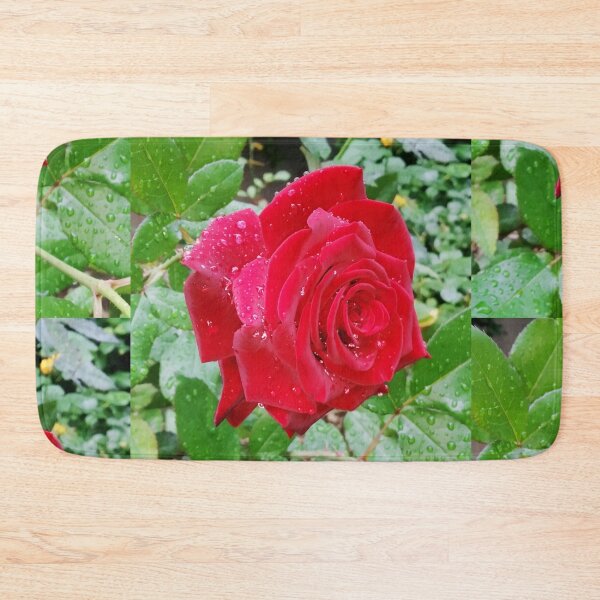 Item preview, Beautiful red rose after the rain  designed and sold by helenkaiy.