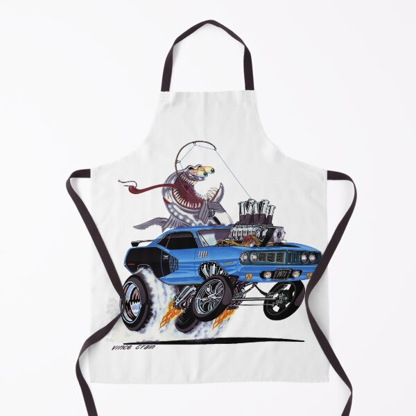 Item preview, Vince Crain High Octane Art FISHTAILIN 1971 blue designed and sold by vincecrain.