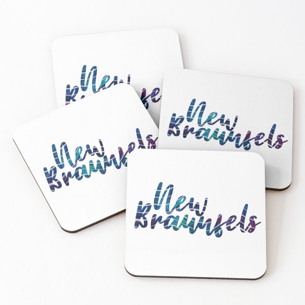 Item preview, New Braunfels - wavy moody blue designed and sold by faironestoo.