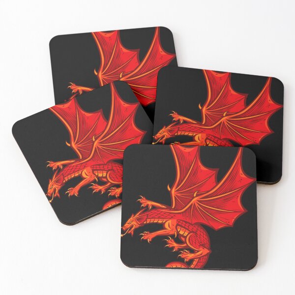 Item preview, Flying Red St George's Dragon designed and sold by Corinne Alexa Jackson.