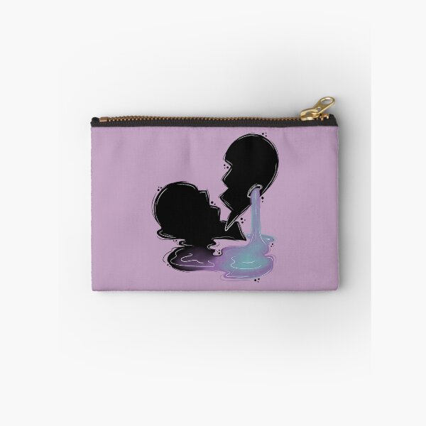 Item preview, corazón sangrante | fondo rosa designed and sold by TinyKatCreative.