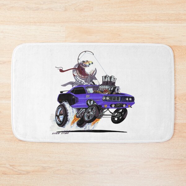 Item preview, Vince Crain High Octane Art FISHTAILIN 1971 purple designed and sold by vincecrain.
