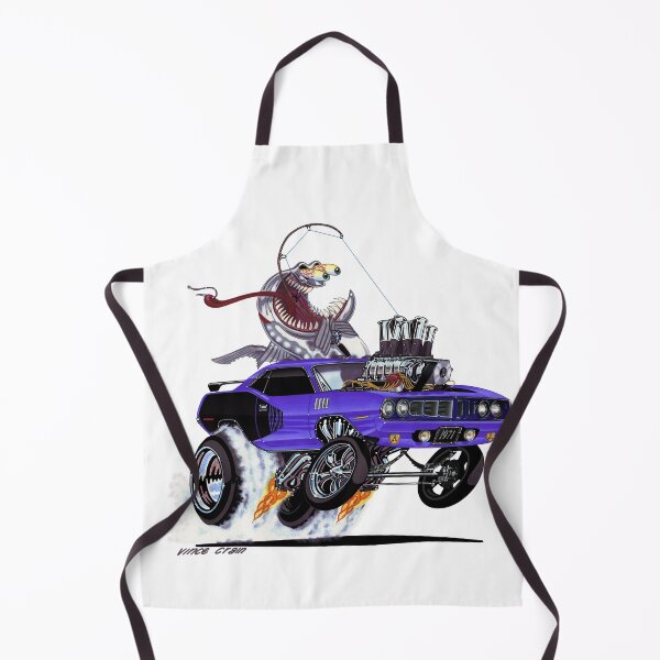 Item preview, Vince Crain High Octane Art FISHTAILIN 1971 purple designed and sold by vincecrain.
