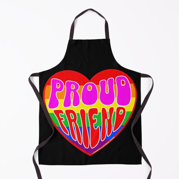 Item preview, PMD00333 Progressive Movement Designs Valentine heart v33  Proud Friend anti bullying for LGBTQ progressives or straight ally designed and sold by ProgressiveLeft.