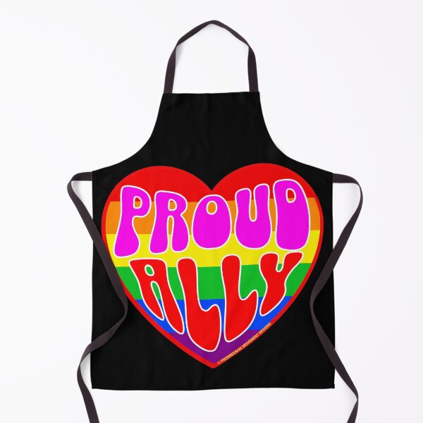 Item preview, PMD00334 Progressive Movement Designs Valentine heart v34 Proud Ally anti bullying for LGBTQ progressives or straight ally designed and sold by ProgressiveLeft.