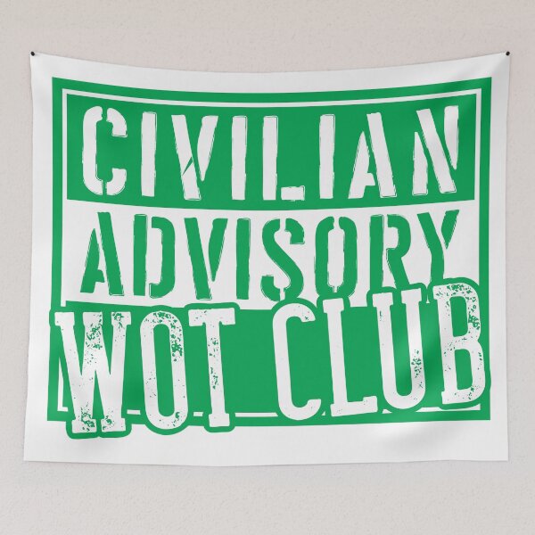 Item preview, Civilian Advisory WOT Club - Full Green designed and sold by WOTclub.