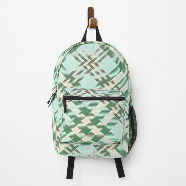 Item preview, Vintage Y2K plaid lawgreenbrown background designed and sold by UnaWu533.