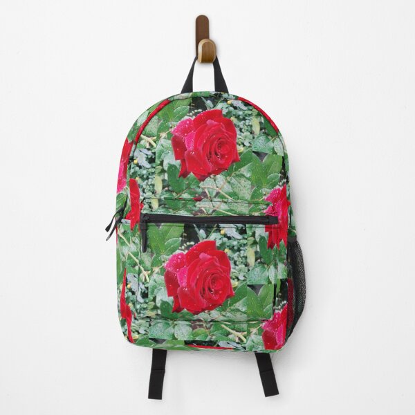 Item preview, Beautiful red rose after the rain designed and sold by helenkaiy.