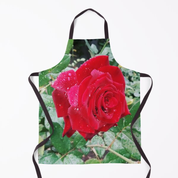 Item preview, Beautiful red rose after the rain designed and sold by helenkaiy.