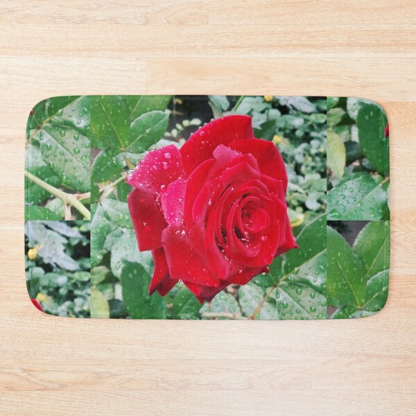 Item preview, Beautiful red rose after the rain  designed and sold by helenkaiy.