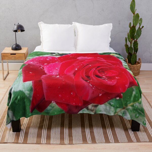 Item preview, Beautiful red rose after the rain  designed and sold by helenkaiy.