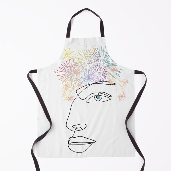 Item preview, Fireworks Female | Shine Your Light | Beautiful Woman Sketch designed and sold by FrequencyV.
