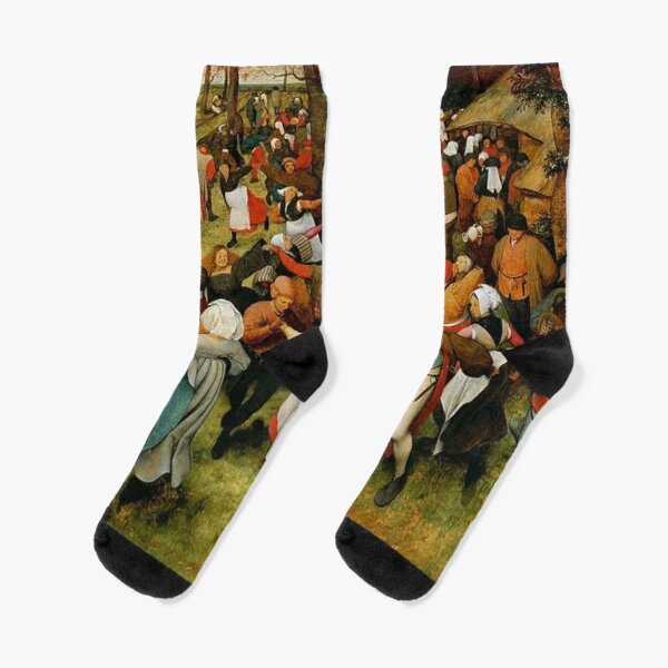 Peter Bruegel the Elder’s “The Wedding Dance” (c. 1566) Socks