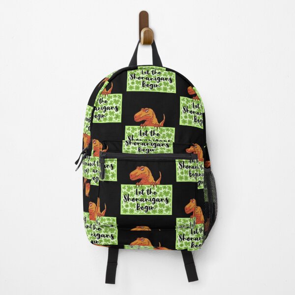 Item preview, Let Shenanigans Begin Dinosaur St Patty designed and sold by artfulnotebook.