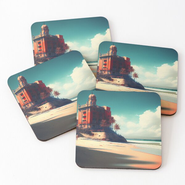 Item preview, Hotel at the beach designed and sold by cryptofred.
