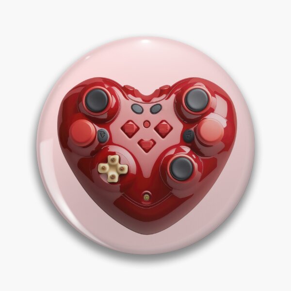 Item preview, Valentine's Day Gamer, Gaming Controller Heart, Funny Valentine designed and sold by DeRosa3DDesigns.