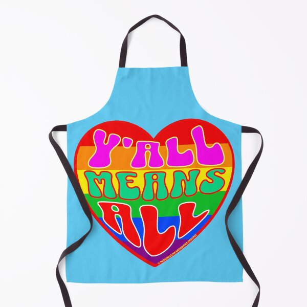 Item preview, PMD00337 Progressive Movement Designs Valentine heart v37 Yall Means All anti bullying for LGBTQ progressives or straight ally designed and sold by ProgressiveLeft.