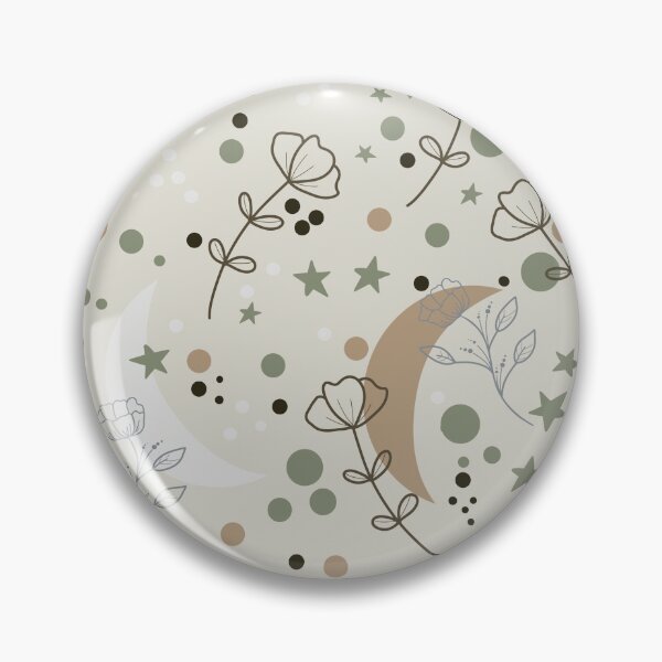 Item preview,  Boho Moon Floral designed and sold by ChantalDesign.
