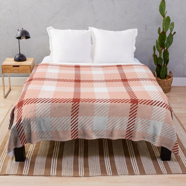 Artikelvorschau, Vintage Y2K plaid nudechocolate background entworfen und verkauft von UnaWu533.