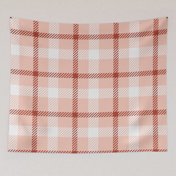 Aperçu de l'œuvre Vintage Y2K plaid nudechocolate background créée et vendue par UnaWu533.