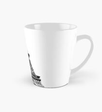Eiffel Tower Digital Engraving Tall Mug