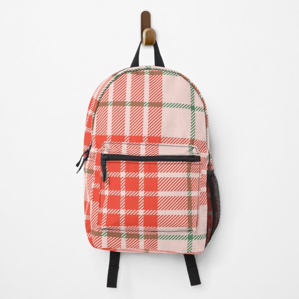 Item preview, Vintage Y2K plaid nudecoral background designed and sold by UnaWu533.