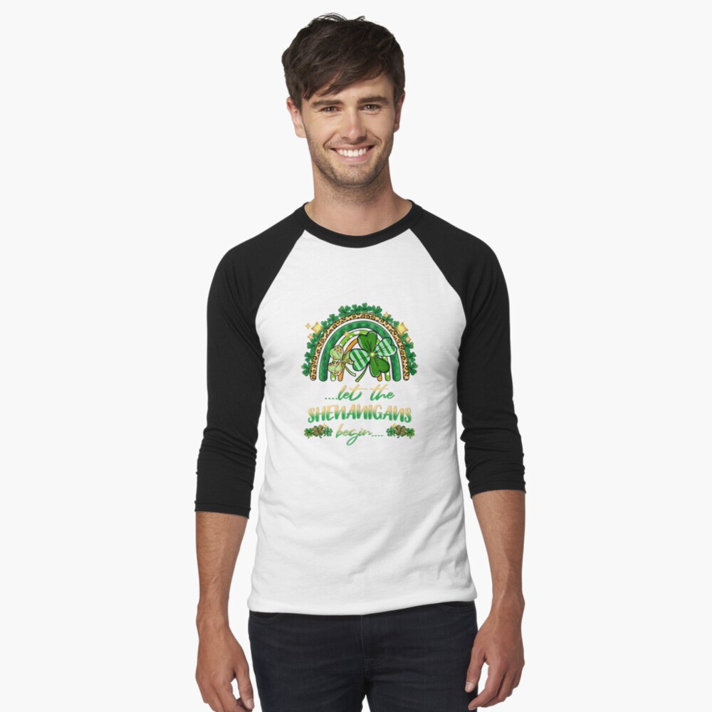 Item preview, Baseball ¾ Sleeve T-Shirt designed and sold by AstonishedCatCo.