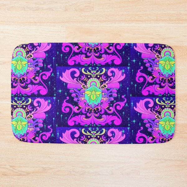 Item preview, Bee & Fungus (Blacklight) designed and sold by andresindio.