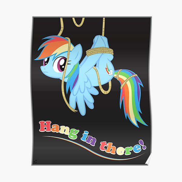 Hang in there, Pony! Poster