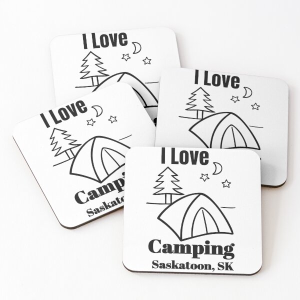 Item preview, I Love Camping Saskatoon SK designed and sold by saskadventurer.