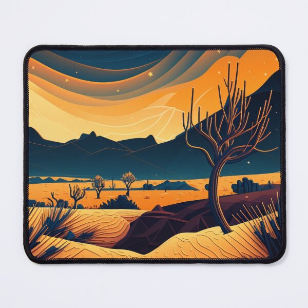 Item preview, Desert at night designed and sold by Cheese Design Studio.