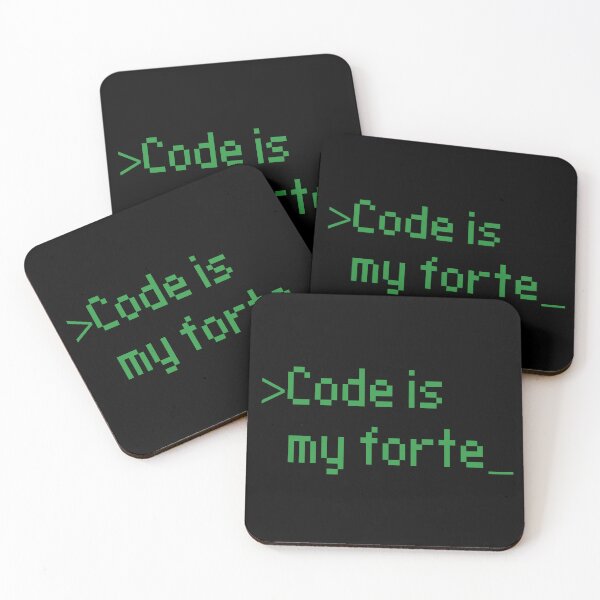Item preview, Code is my forte designed and sold by LeoLabs.