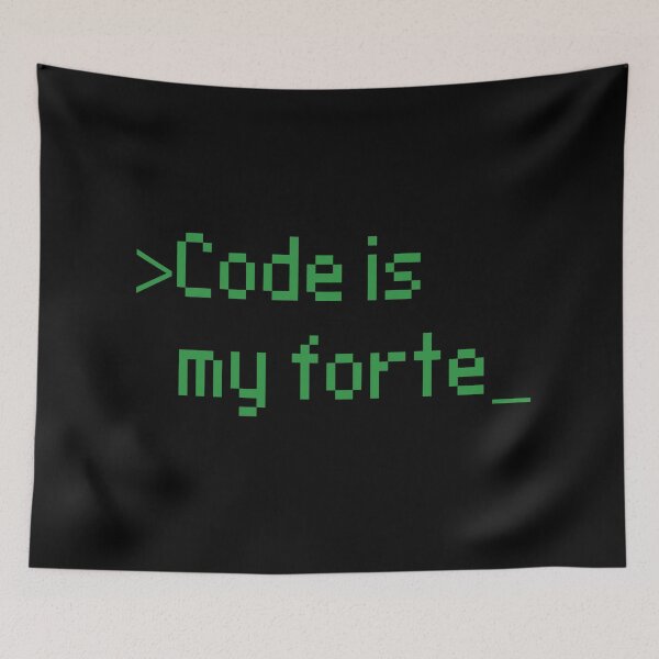 Item preview, Code is my forte designed and sold by LeoLabs.