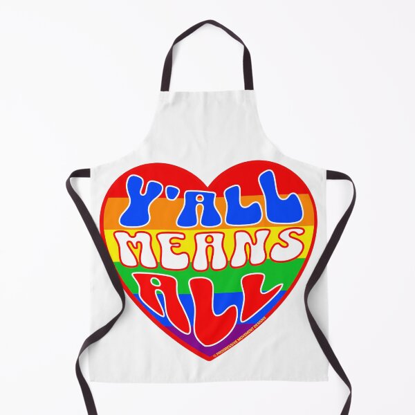 Item preview, PMD00338 Progressive Movement Designs Valentine heart v38 Yall Means All anti bullying for LGBTQ progressives or straight ally designed and sold by ProgressiveLeft.