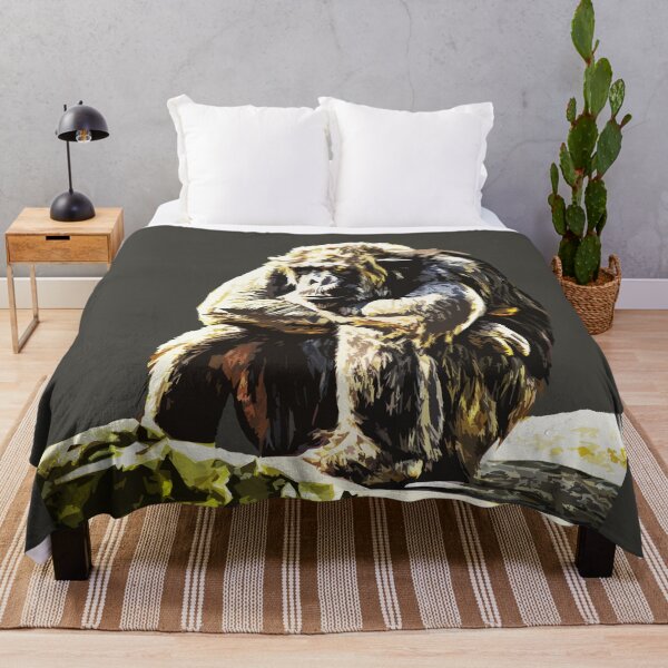 Item preview, chimpanzee pop art designed and sold by KondeHipe.