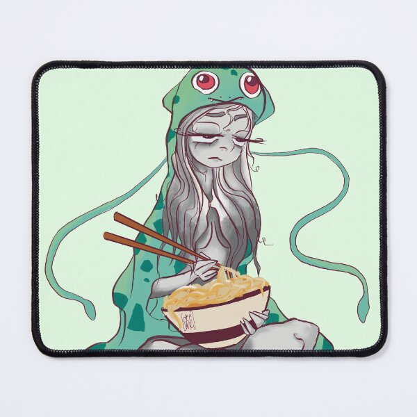 Item preview,  Gloomy Ramen Girl in Grass Type Hoodie designed and sold by DeeVinciArt.