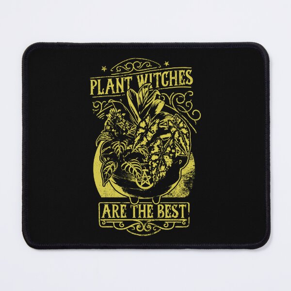 Item preview, Plant Witch | Yellow Artwork | designed and sold by VintagePlantJoy.