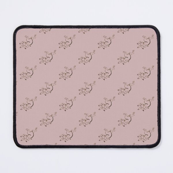 Item preview, Year of the Little Rabbit Soft Pink Print Antique Japanese Scroll Tumbling Wrestling Animals designed and sold by kattakitty.