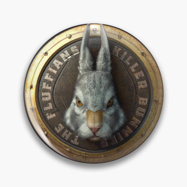Item preview, Medieval Killer Bunnies: the Shield designed and sold by ebrawne.