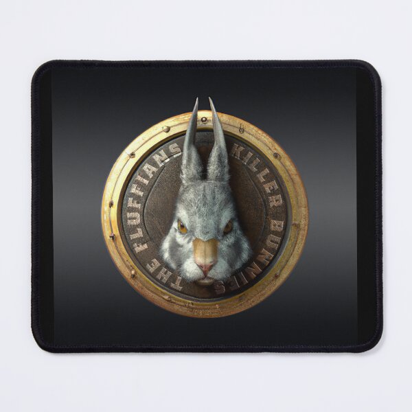 Item preview, Medieval Killer Bunnies: the Shield designed and sold by ebrawne.