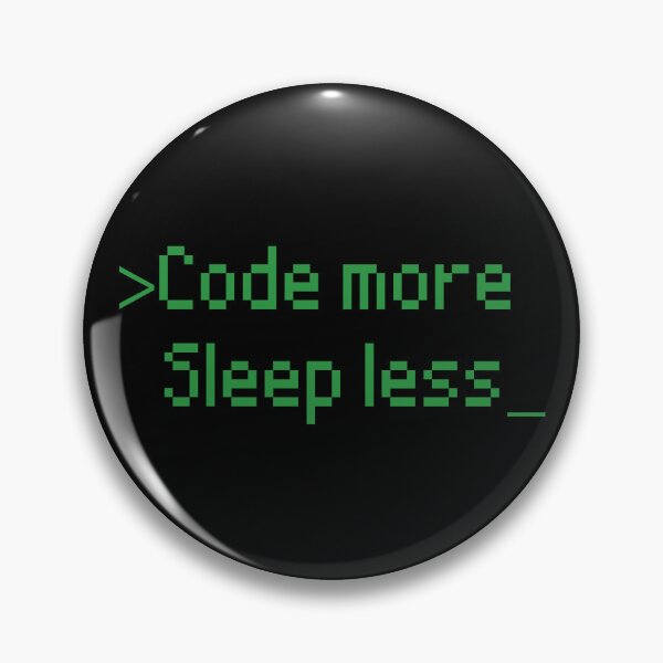 Item preview, Code more sleep less designed and sold by LeoLabs.