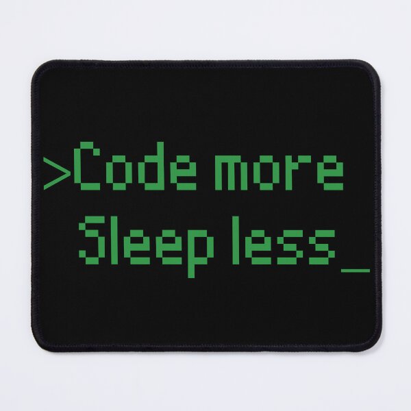 Item preview, Code more sleep less designed and sold by LeoLabs.