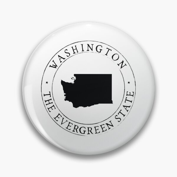 Item preview, Washington State Round Emblem designed and sold by Daily Miracles.