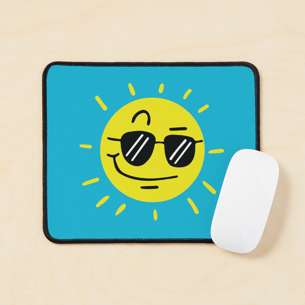 Smiling Cute Sun With Sunglasses by Hit Toon on Dribbble