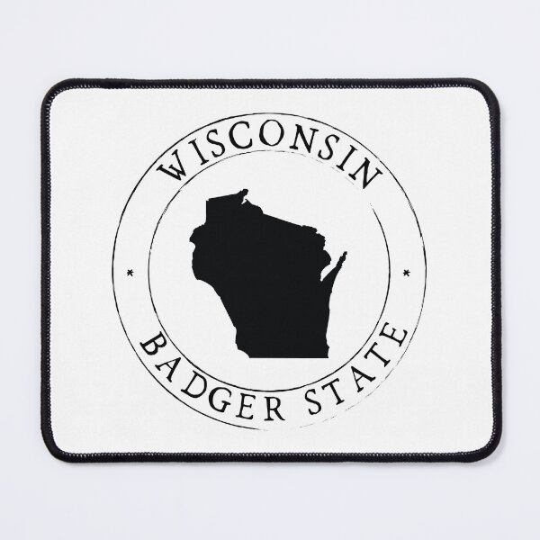 Item preview, Wisconsin State Round Emblem designed and sold by Daily Miracles.