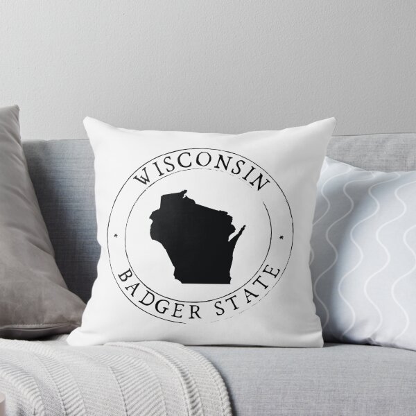 Item preview, Wisconsin State Round Emblem designed and sold by Daily Miracles.