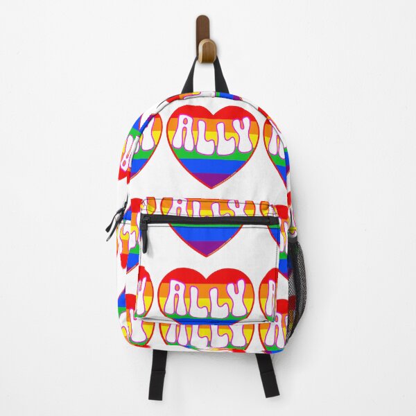 Item preview, PMD00340 Progressive Movement Designs Valentine heart v40 Ally anti bullying for LGBTQ progressives or straight ally designed and sold by ProgressiveLeft.